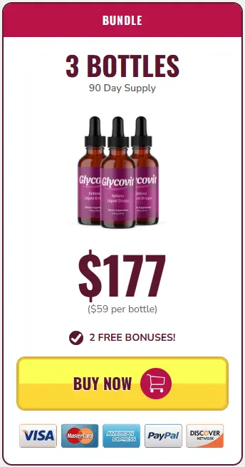 glycovit 3 bottles price